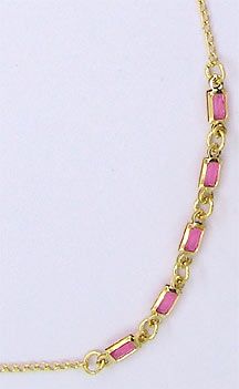 Pulseira Infantil folheada a ouro 18K. P096